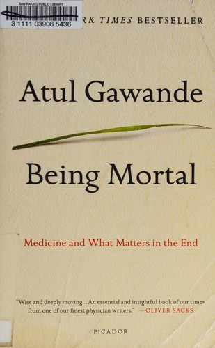 Being Mortal by Atul Gawande — book cover