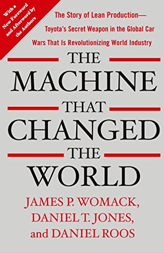 The Machine That Changed the World by James P. Womack, Daniel T. Jones & Daniel Roos — book cover